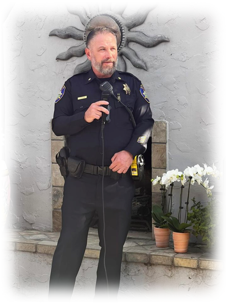 Commander Johnson at Salinas Police Department
