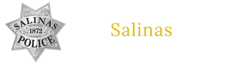 Join Salinas Police Department Transparent Logo Blue Background